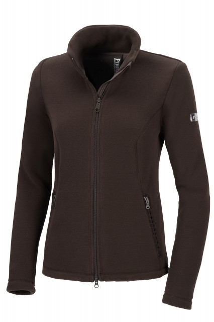 Pikeur Ladies Anna Full Zip Fleece (Dark Coffee)