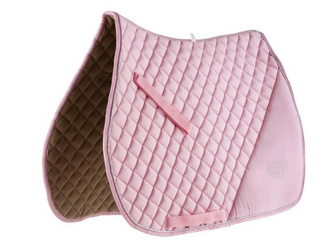 Roma Ecole Shimmer Diamond Quilt Saddle Pad