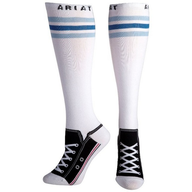 Ariat Sneaker Knee High Socks