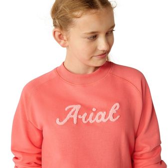Ariat Youth Benicia Sweatshirt (Coral Paradise) alternative