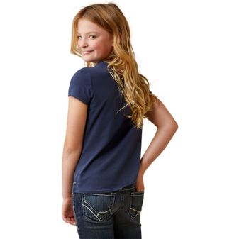 Ariat Youth Frolic T-Shirt (Navy Eclipse) alternative