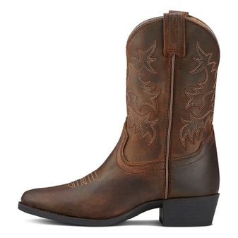 Ariat Youth Heritage Western (Distressed Brown) alternative