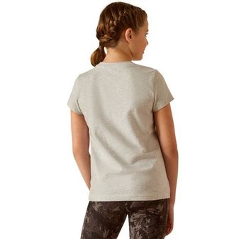 Ariat Youth Iconic Ride Short Sleeve T-Shirt (Heather Grey) alternative