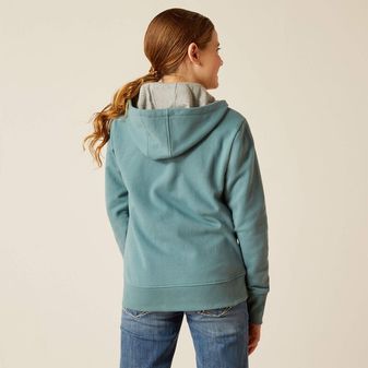 Ariat Youth Team Logo Sweatshirt (North Atlantic) alternative