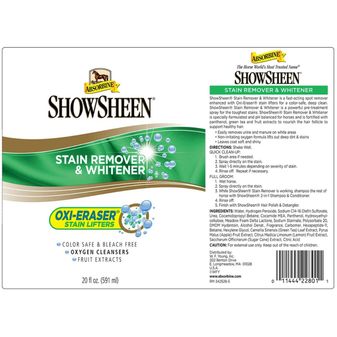 Absorbine Showsheen Stain Remover &amp; Whitener (591ml) alternative