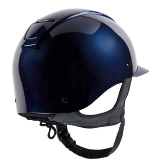 Champion Oval Insight Peaked Helmet (Metallic Navy) alternative