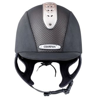 Champion Revolve Junior X-Air Nova Riding Hat with MIPs (Black/Rose Gold) alternative