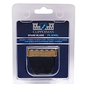 Clipperman F5 Titanium &amp; Ceramic Blade Set For Jewel