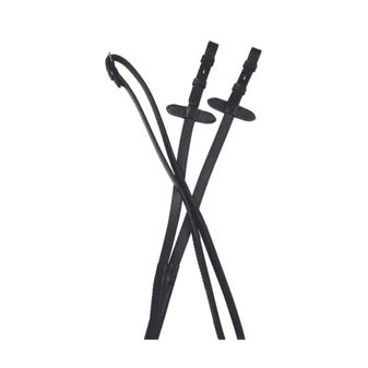 Collegiate Flexi Grip Reins IV (Black)