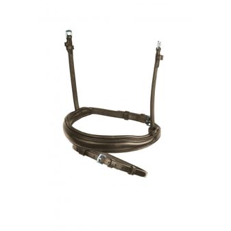 Collegiate Mono Crown Flash Noseband (Brown)