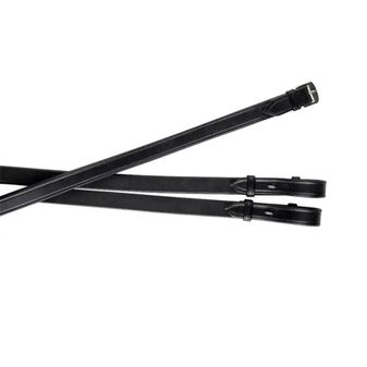 Collegiate Plain Reins IV (Black)