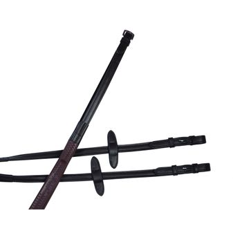Collegiate Syntovia+ Rubber Reins (Brown)