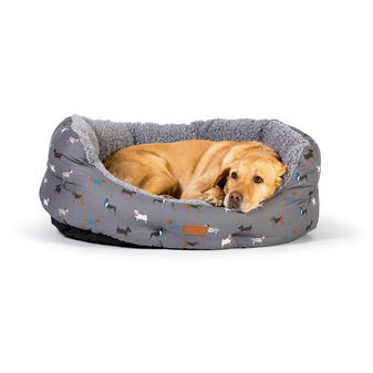 Danish Design Fatface Marching Dogs Deluxe Slumber Bed alternative