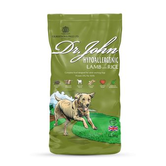 Dr. John Hypoallergenic (Lamb with rice and vegetables) 12.5kg