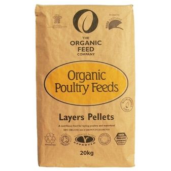 Allen &amp; Page Organic Layers Pellets (20kg)