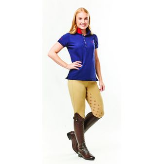 Dublin Ladies Lily Cap Sleeve Polo (True Navy) alternative