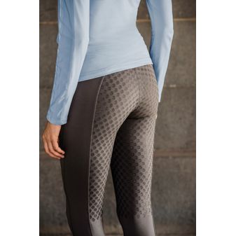 Dublin Ladies Performance Cool-It Gel Riding Tights (Charcoal)