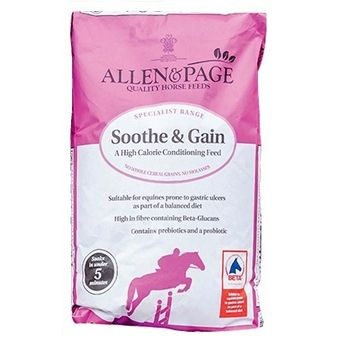 Allen &amp; Page Soothe &amp; Gain (20kg)