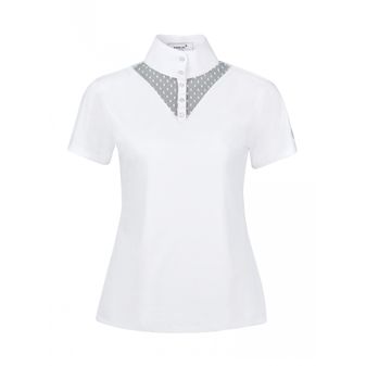 Dublin Ladies Tara Competition Lace Shirt (White)