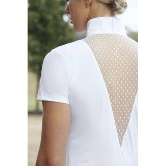 Dublin Ladies Tara Competition Lace Shirt (White) alternative