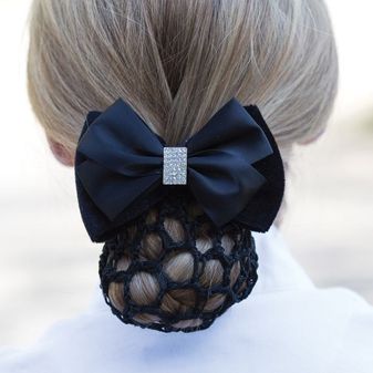 Equetech Dressage Crystal Bow &amp; Net