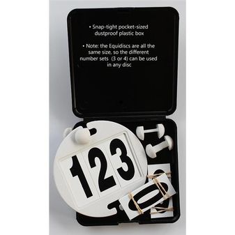 Equidisc Bridle Number Holder 3 Digit alternative