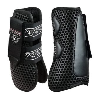 Equilibrium Tri-Zone Open Fronted Tendon Boots (Black) alternative