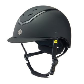EQx Kylo Riding Helmet Standard Peak (Black Matte/Black Gloss) MIPS
