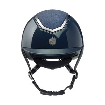 EQx Kylo Riding Helmet Standard Peak (Navy Gloss/Pewter) alternative