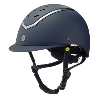 EQx Kylo Riding Helmet Standard Peak (Navy Matte/Pewter) MIPS