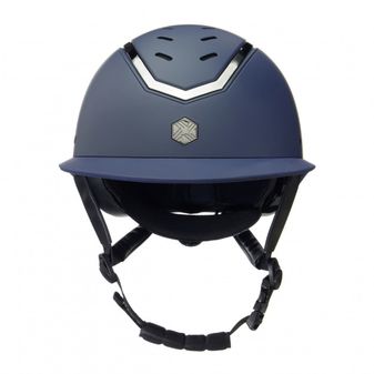 EQx Kylo Riding Helmet Wide Peak (Navy Matte/Pewter) alternative