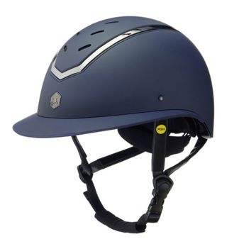 EQx Kylo Riding Helmet Wide Peak (Navy Matte/Pewter) MIPS
