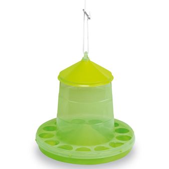 Gaun Plastic Poultry Feeder (Green)