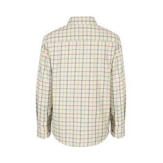Hoggs of Fife Junior Ambassador Premier Tattersall Shirt (Ivory/Navy) alternative