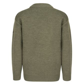 Hoggs of Fife Junior Melrose Hunting Pullover (Soft Marled Green) alternative