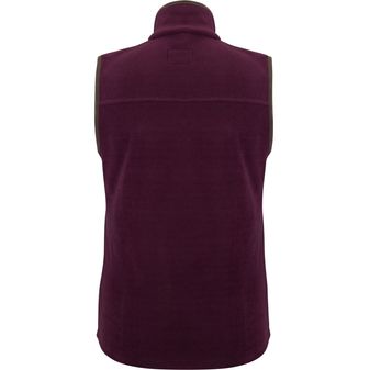 Hoggs of Fife Ladies Stenton Fleece Gilet  (Merlot) alternative