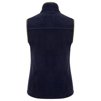 Hoggs of Fife Ladies Stenton Fleece Gilet  (Navy) alternative