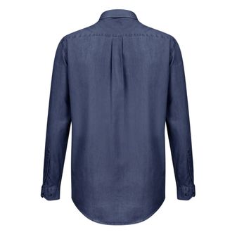Hoggs of Fife Men's Archerfield Denim Shirt (Dark Wash) alternative
