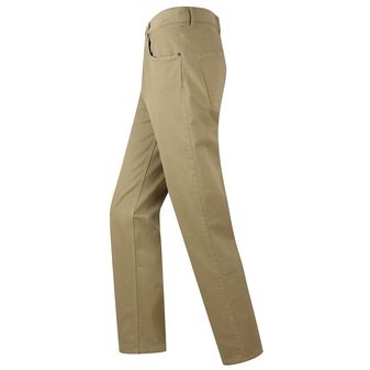 Hoggs of Fife Men's Dingwall Cotton Stretch Jeans (Stone)