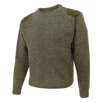Hoggs of Fife Men's Melrose Hunting Pullover (Soft Marled Green)
