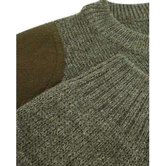 Hoggs of Fife Men's Melrose Hunting Pullover (Soft Marled Green) alternative