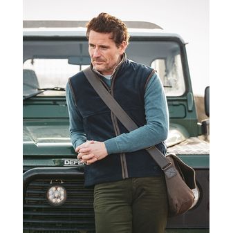 Hoggs of Fife Men's Stenton Technical Fleece Gilet (Midnight Navy) alternative