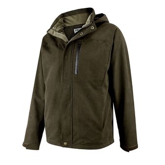 Hoggs of Fife Men's Struther Zip Through Jacket (Dark Green)