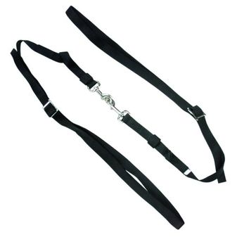 Kincade Elastic Nylon Side Reins (Black)