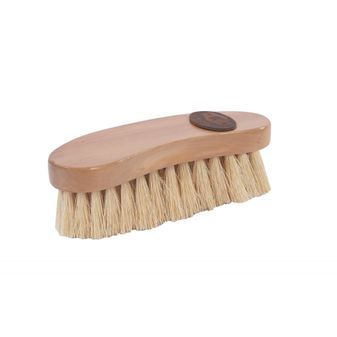 Kincade Wooden Deluxe Banana Shaped Dandy Brush (Natural)