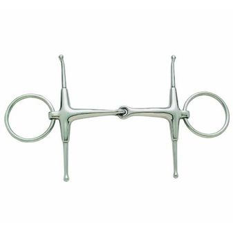 Korsteel Stainless Steel Jointed Fulmer Snaffle Bit