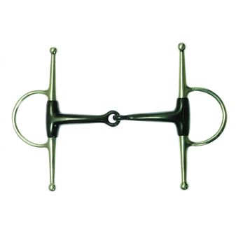 Korsteel Sweet Iron Jointed Full Cheek Snaffle Bit