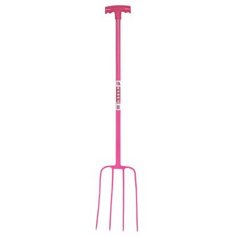 Red Gorilla Tubular Manure Fork 4 Prong T-Grip alternative