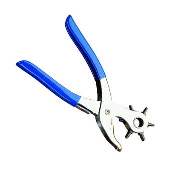 Roma Revolving Hole Punch With Vinyl Coated Handle