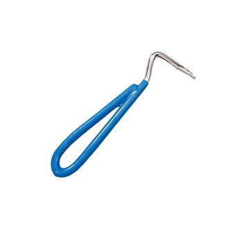 Roma Vinyl Handle Hoof Pick (Blue)